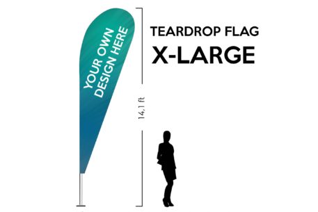 TearDrop flag X-Large 14.1ft